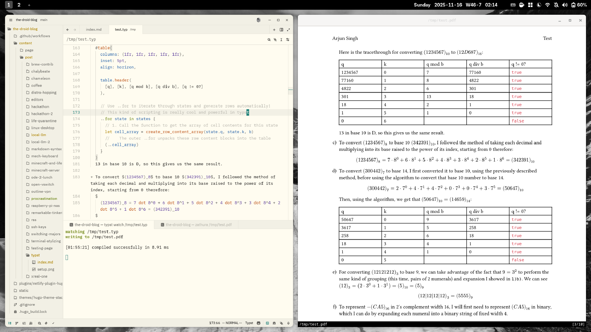 Featured image of post Thoughts on Tantalizing typst